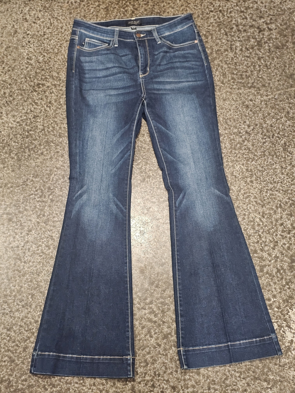 Judy Blue Dark Blue Flare Jeans